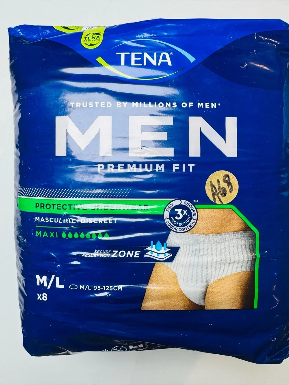 TENA Men Premium Fit Protective Underwear M/L